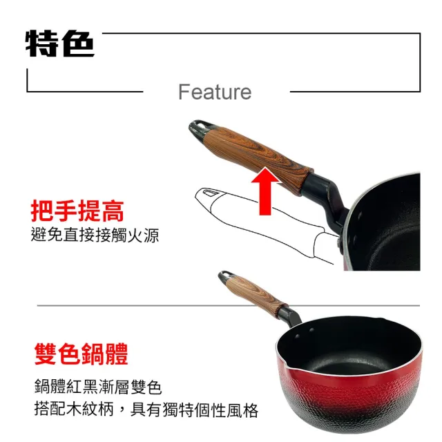 【PERFECT 理想】晶品不沾深型平底鍋32cm 台灣製造(適用IH及各式爐具)