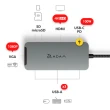 【ADAM】Hub A08 八合一  USB-C  HUB集線器(一秒擴充MacBook Pro)