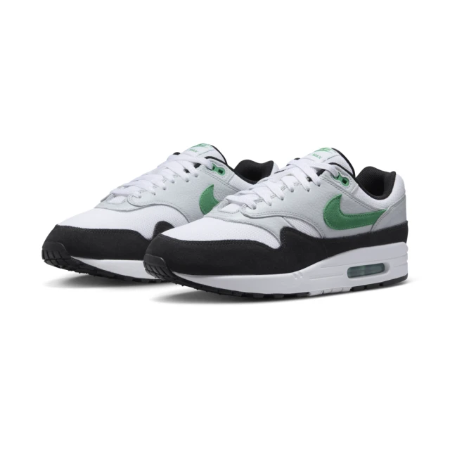 NIKE 耐吉 Nike Air Max 1 White Black Stadium Green 黑綠 FN6952-100(男鞋 休閒鞋)