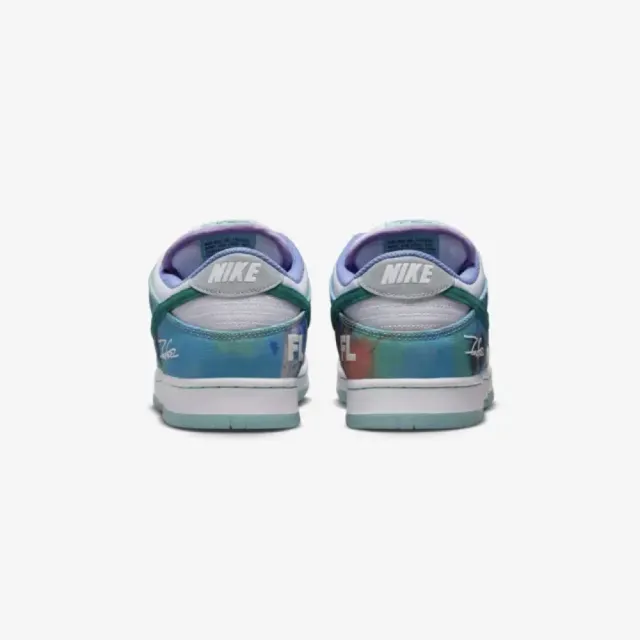 【NIKE 耐吉】Futura Laboratories x Nike SB Dunk Low 白藍塗鴉 HF6061-400(男鞋 休閒鞋)