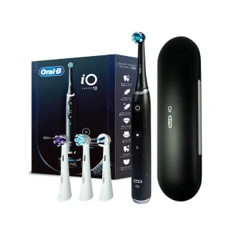 【德國百靈 Oral-B-】iO10 微磁電動牙刷(曜石黑)