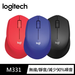 【Logitech 羅技】M331 SilentPlus 靜音無線滑鼠