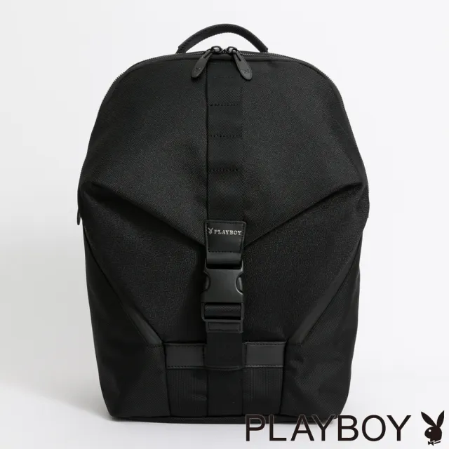 【PLAYBOY】後背包  Space系列(黑色)