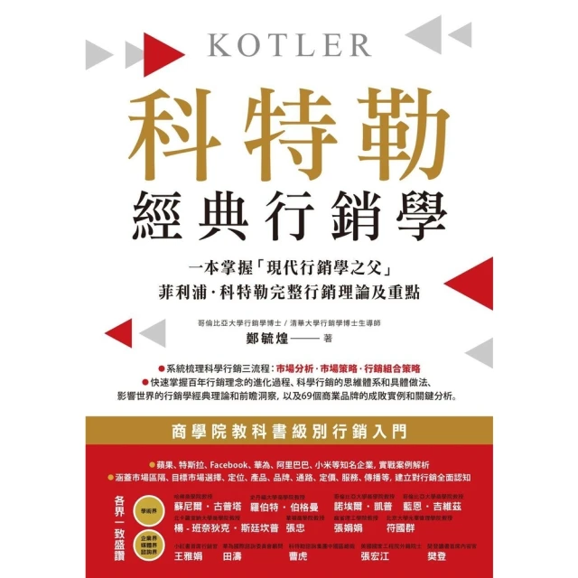 【MyBook】科特勒經典行銷學：快速掌握「現代行銷學之父」菲利浦•科特勒完整行銷理論及重點(電子書)