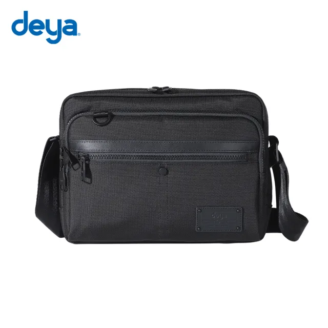 【deya】品牌紀念包-1993經典側背包-黑色(送：deya熊帆布蝴蝶結禮物托特袋-市價:690)