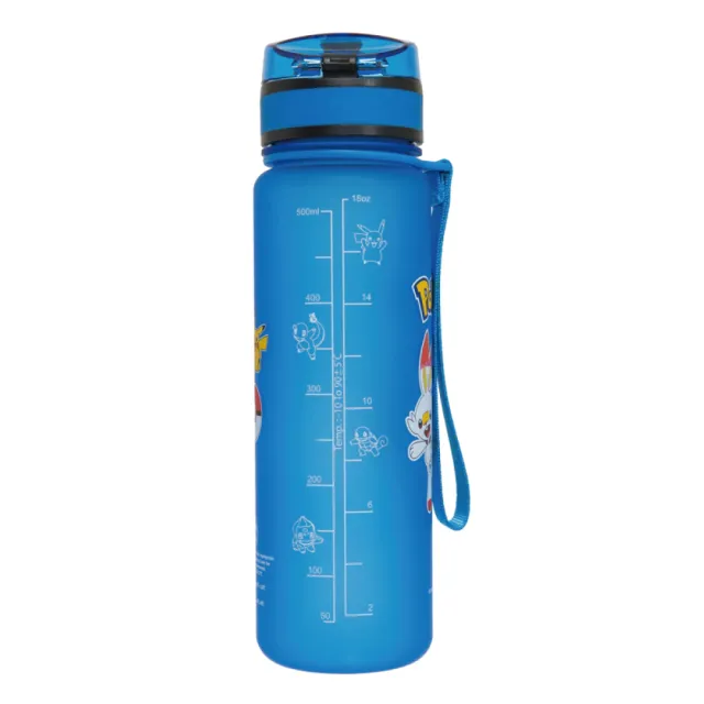 【IMPACT 怡寶】寶可夢彈蓋Tritan水壺/水杯/水瓶（500ML）附提繩-藍色 IMPKMB02RB