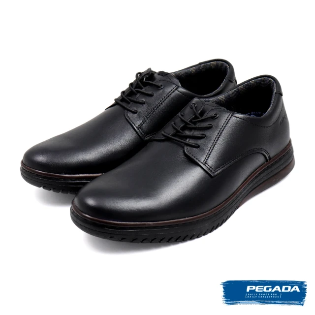 PEGADAPEGADA 巴西舒適軟墊輕便綁帶休閒鞋 黑色(111404-BL)