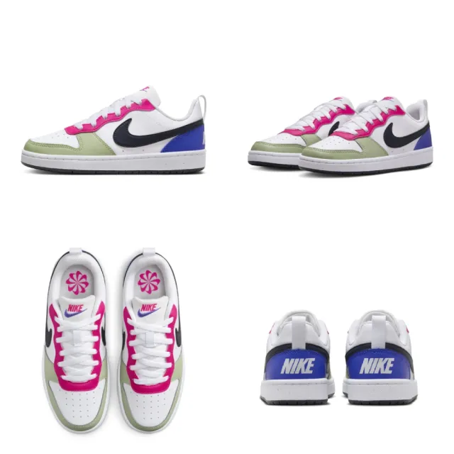 【NIKE 耐吉】COURT BOROUGH LOW / COURT BOROUGH LOW 2 GS 女鞋 大童鞋 運動休閒鞋 多款任選(FV8120141 &)