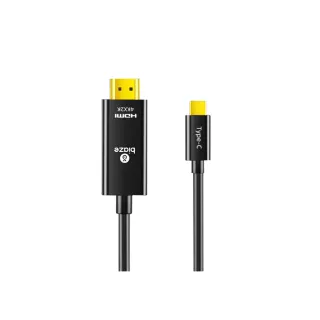 【biaze畢亞茲】USC-C/Type-C轉HDMI轉換線(高清4K 黑1.5M)