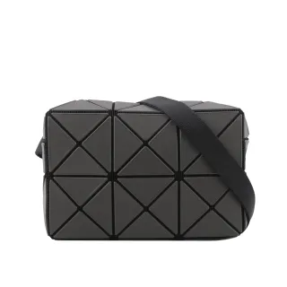 【ISSEY MIYAKE 三宅一生】BAO BAO CUBOID 迷你方形斜背包(炭灰色)