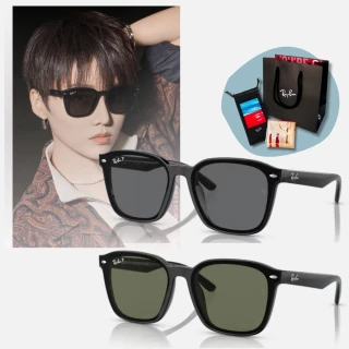 【RayBan 雷朋】膠框偏光太陽眼鏡(RB4392D-601/9A、RB4392D-601/81 66mm 偏光鏡片)