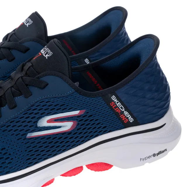 【SKECHERS】男鞋 健走系列 瞬穿舒適科技 GO WALK 7(216648NVRD)