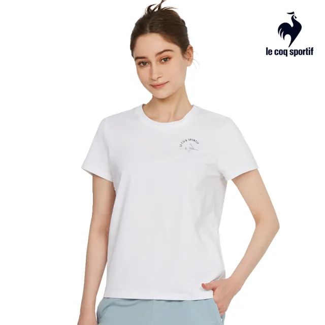 【LE COQ SPORTIF 公雞】休閒潮流短袖T恤 男女款-3色-LWT23801