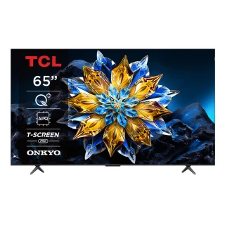 【TCL】65型 4K QLED PRO  Google TV 量子智能連網液晶顯示器(65C655 PRO-基本安裝)