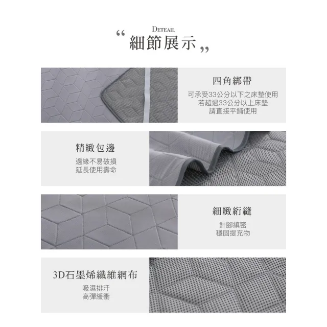 【ISHUR 伊舒爾】3D極凍涼蓆墊(單人3尺 兩色任選 涼感墊 野餐墊 防疫日常  速達)