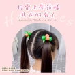 【繽紛公主】糖果色彈性髮圈-2對入(不傷髮 彈力髮圈 橡皮筋 髮繩 髮束 綁頭髮 綁馬尾 兒童髮飾 學生 女童)