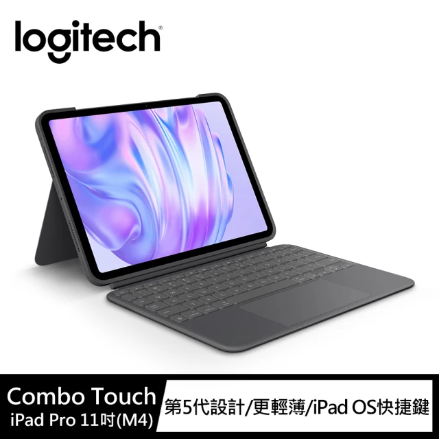 Logitech 羅技 ComboTouch iPad Pro 2024 M4 11吋鍵盤保護套