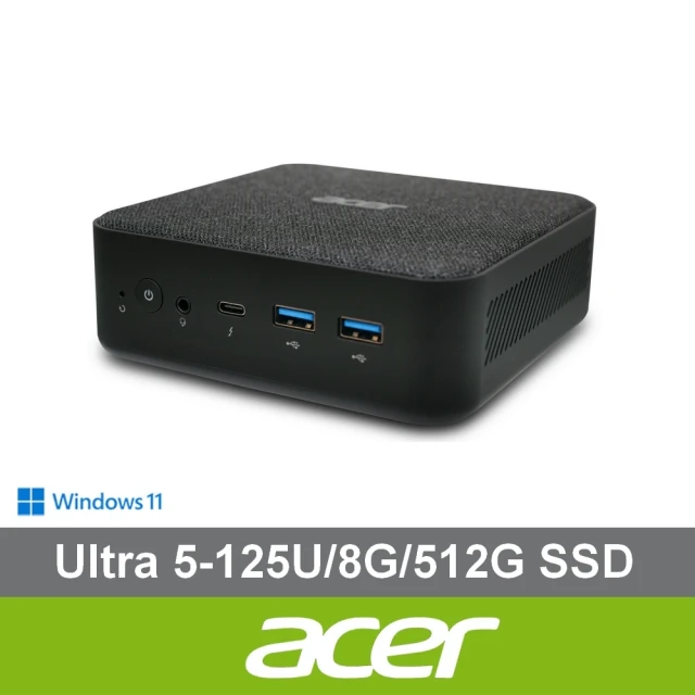 Acer 宏碁 RB102 Ultra5 迷你電腦(RB102/Ultra5-125U/8G/512G SSD/W11)