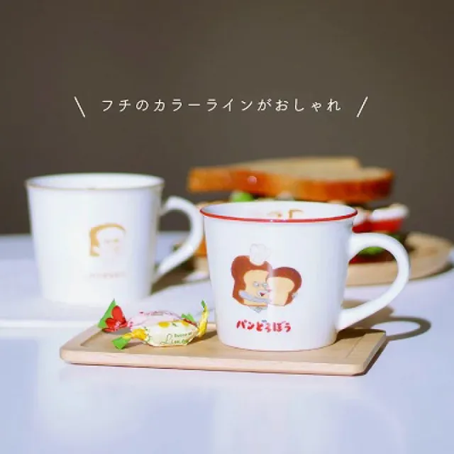 【台隆手創館】麵包小偷 陶瓷馬克杯