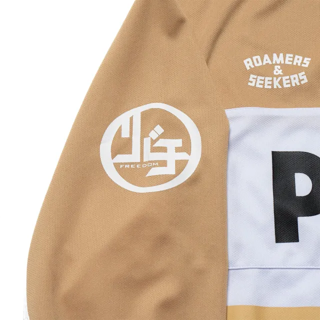 【POLER STUFF】日本限定 POLER TECH MOTO JERSEY 科技越野摩托車衣(米色)
