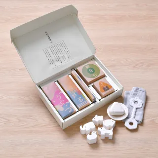 【People】米的玩具特選5件組-限量(0個月-/新生兒禮/日本製/彌月禮/固齒器)