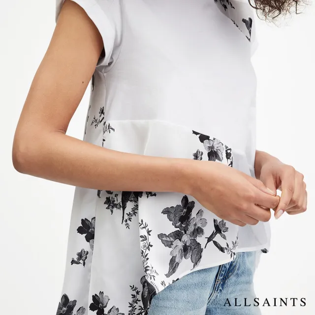 【ALLSAINTS】ZALA IONA 花卉印花上衣 W066JA(舒適版型)