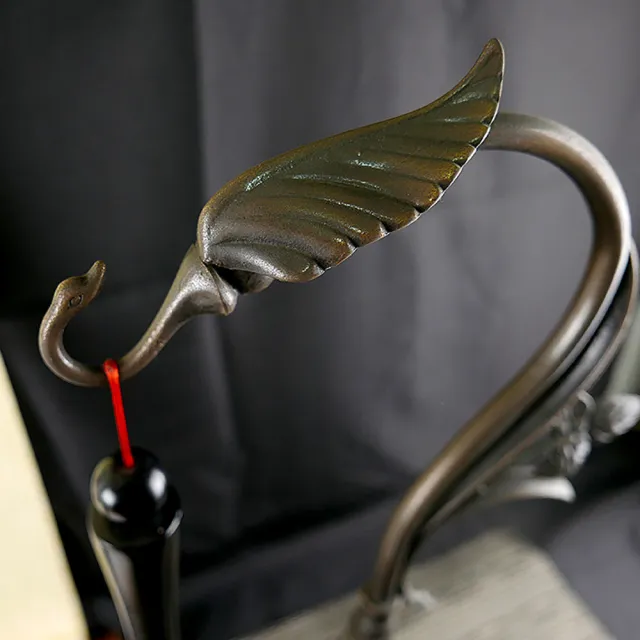 【中華筆莊】藝術銅製筆架C款  高60cm(台灣品牌)
