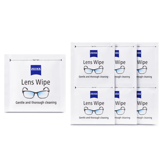 【ZEISS 蔡司】AntiFog Wipes 專業光學清潔防霧拭鏡紙 /30張 + 抗菌拭鏡布 + 拭鏡紙 /50張