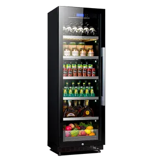 【尊堡】338L冷藏保鮮櫃 冰吧恒溫酒櫃(冷藏櫃/保鮮櫃/紅酒櫃/冰箱/冷凍櫃)
