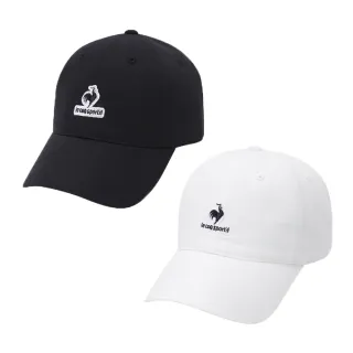 【LE COQ SPORTIF 公雞】質感刺繡休閒運動棒球帽 帽子 男女款-2色-LKT03301