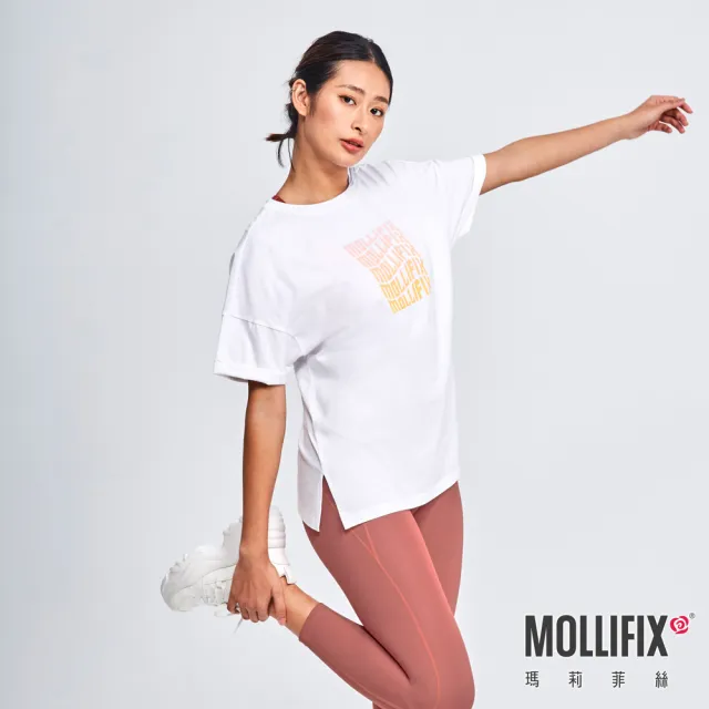 【Mollifix 瑪莉菲絲】訓練上衣/運動背心/短袖上衣、瑜珈服(多款任選)