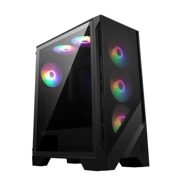 【微星平台】i5六核GeForce RTX 4060 Win11{巴巴山III W}電競機(I5-12400F/H610/16G D4/2TB)