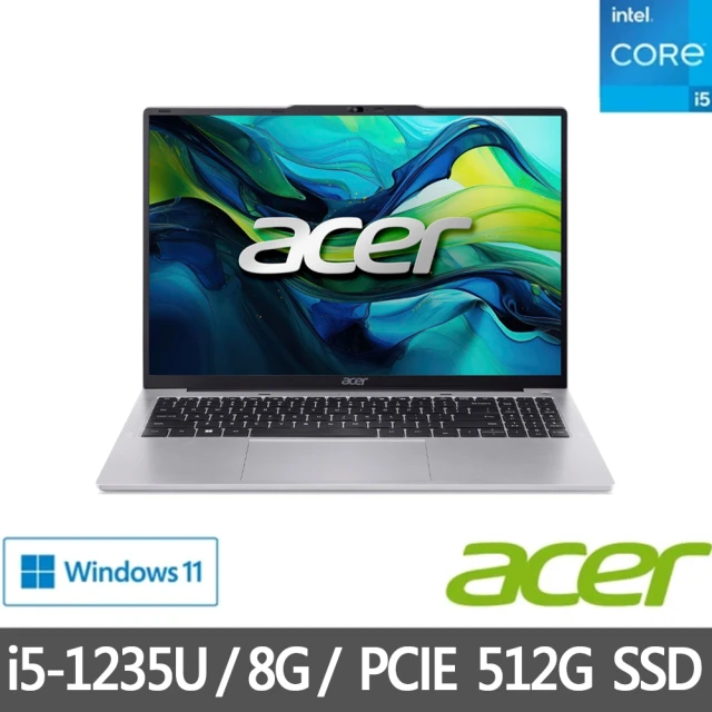 Acer 宏碁 15.6吋i5輕薄筆電(Aspire 5/A