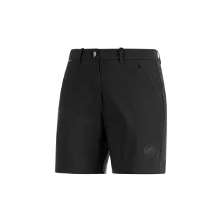 【Mammut 長毛象】Hiking Shorts 經典健行短褲 黑色 女款 #1023-00131