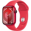 【Apple】S+ 級福利品 Apple Watch S9 GPS 41mm 鋁金屬錶殼搭配運動式錶帶(原廠保固中)