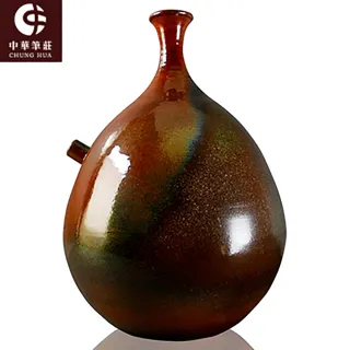 【中華筆莊】原價9000元 特價4500元 陶藝雅居陶器花器〈永恆璀璨〉(鶯歌手工陶藝品)