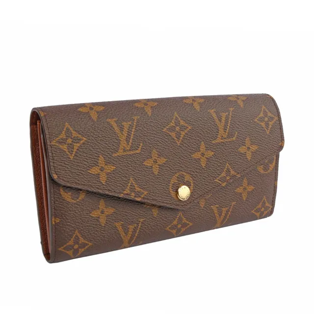 【Louis Vuitton 路易威登】Monogram SARAH新改款發財長夾(M60531)