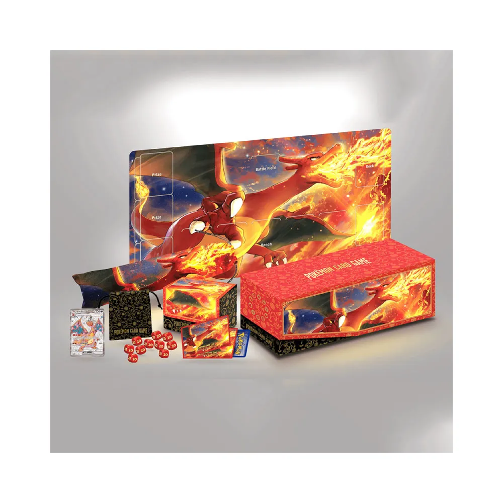 【POKEMON 精靈寶可夢】集換式卡牌遊戲 朱&紫系列 頂級收藏箱(噴火龍)