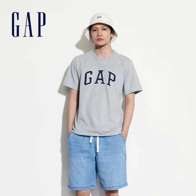 【GAP】男女裝 Logo圓領短袖T恤-多色可選(476750&460841)