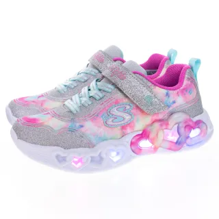 【SKECHERS】女童系列 燈鞋 INFINITE HEART LIGHTS(303753LSMLT)
