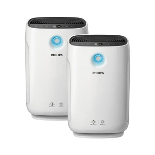 【Philips飛利浦】福利品 奈米級濾淨12-15坪★智能WiFix抗敏空氣清淨機(AC2889雙入組)