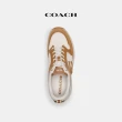 【COACH蔻馳官方直營】STRIDER運動鞋-淺馬鞍色/粉筆白色(CP837)