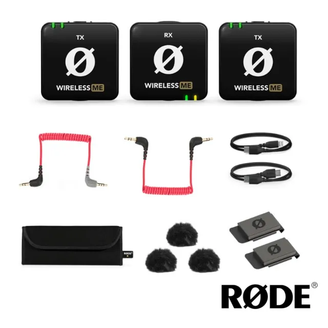 【RODE】Wireless Me Dual 一對二無線麥克風(公司貨)