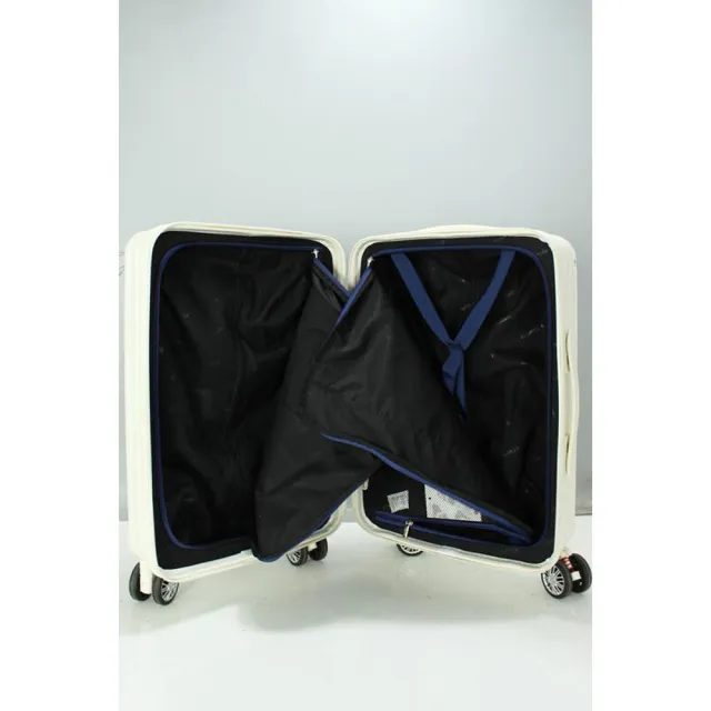 【SNOW.bagshop】29吋行李箱PC+ABS前開拉鍊杯架(360度飛機輪USB充電海關鎖)