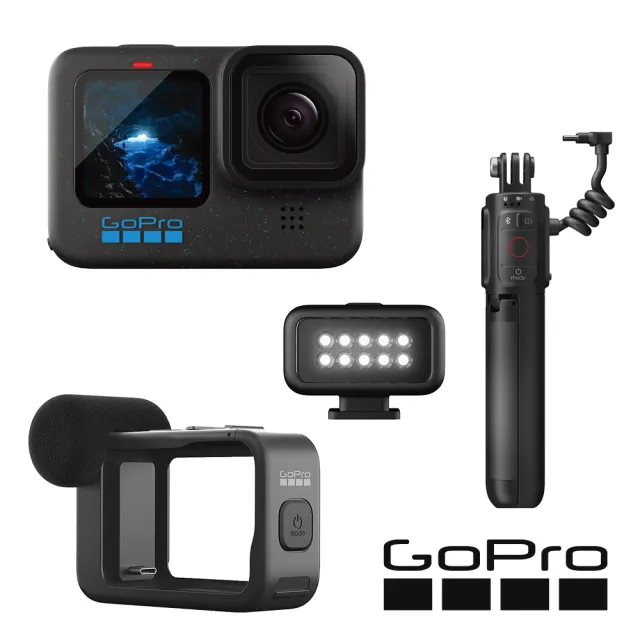 【GoPro】HERO12 Black Creator 創作者套組(公司貨)