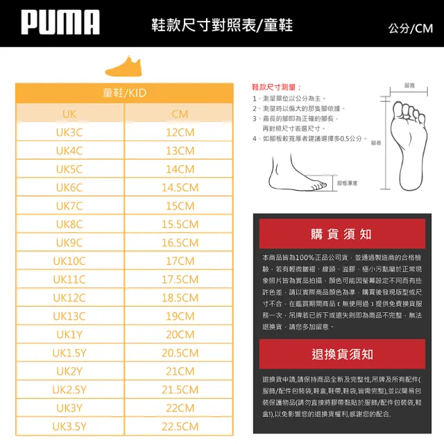 【PUMA】運動鞋 童鞋 中童 兒童 魔鬼氈 R78 V PS 藍 37361741