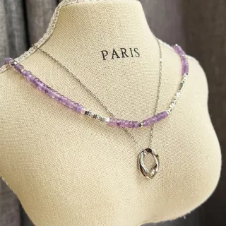 【KARAT】天然紫水晶 設計款 項鍊