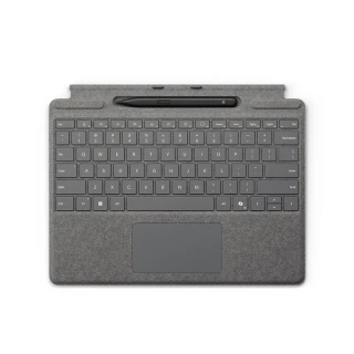 【Microsoft 微軟】Surface Pro 特製版專業鍵盤蓋 內含第2代超薄手寫筆 - 兩色任選(with CoPilot Cons)