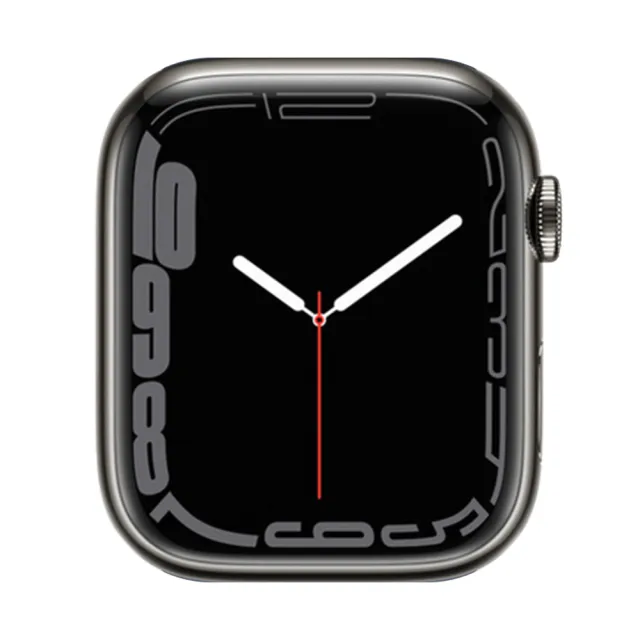 【Apple】B+ 級福利品 Apple Watch S7 LTE 45mm 不鏽鋼錶殼(副廠配件/錶帶顏色隨機)