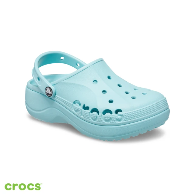 Crocs 女鞋 貝雅厚底經典雲朵克駱格(208186-11